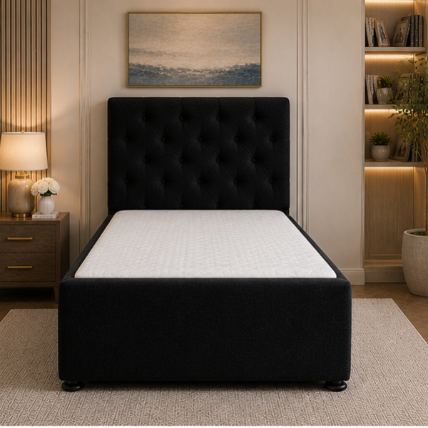 Ottoman Single Bed Frame with Storage