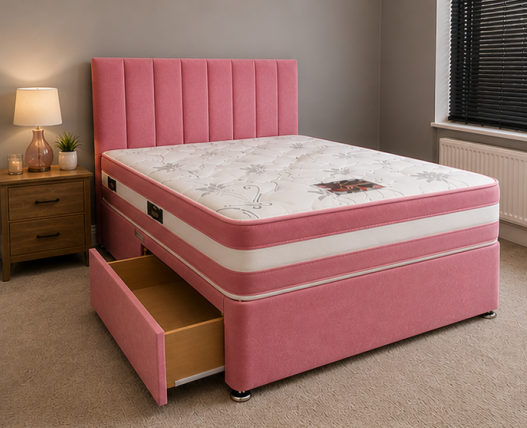 Luxury Super King Size Divan Bed – Modern & Comfortable