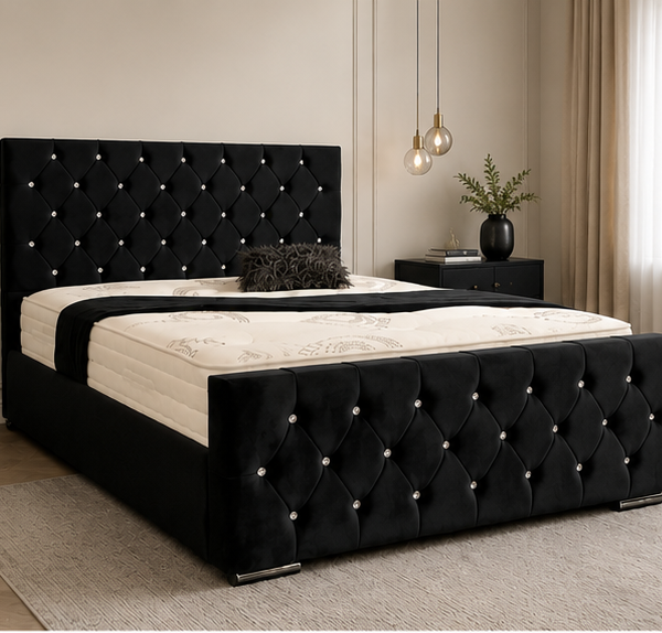 Black King Size Bed Frame - Florida New Bed Frame