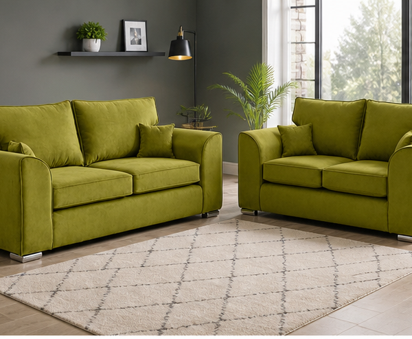 High Quality Dylan 3+2 Seater Sofa – Strong & Stylish Build - Spacious Family Seating