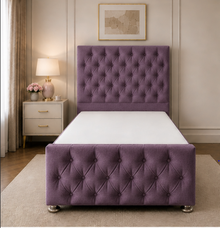 Modern Single Divan Bed Frame – Premium Bedroom Furniture