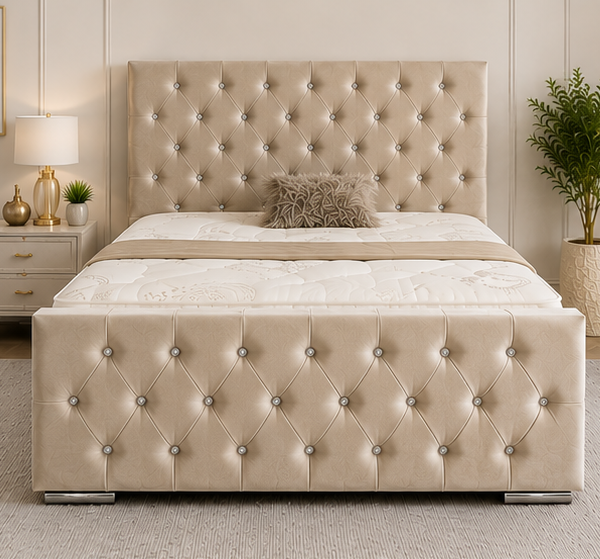 Florida Bedroom Double Bed with Elegant Style