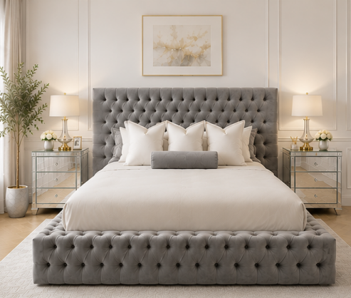 King Size Bed - Ambassador Stylish King Size Bed
