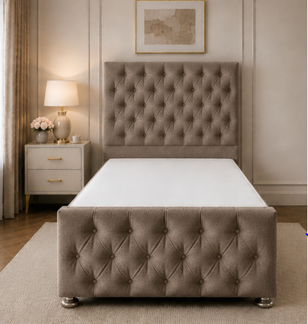 Luxury Single Divan Bed – Stylish & Durable Design