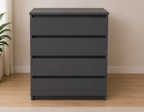 Premium Wooden Bedroom Cabinet - Chest of 4 Drawers