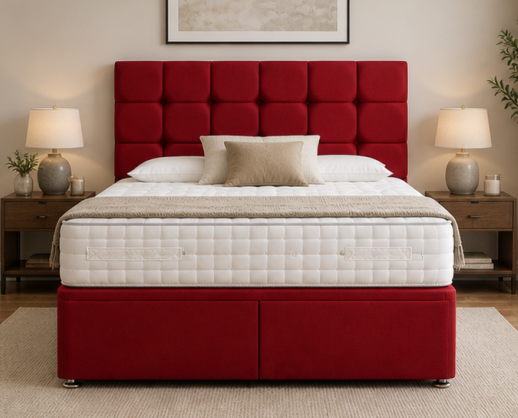 Modern King Size Divan Bed Frame – Premium Bedroom Furniture