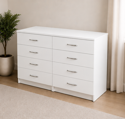 Premium 4/4 Chest of Drawers – Stylish Wooden Storage - Chest of Drawers