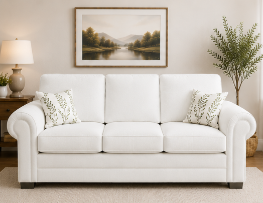 Verona Sofa – Elegant Fabric Sofa - Verona 3 Seater Sofa