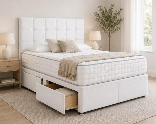 Double Size Divan Bed Frame - Comfortable Single Divan Bed Frame
