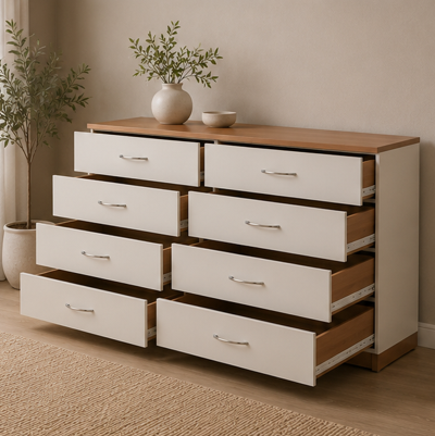 Chest of 4+4 Drawers – Chest of 4 Drawers – Contemporary Bedroom Furniture