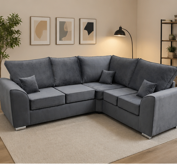 Deluxe Dylan 5 seater Corner Sofa – Luxury Comfort & Style