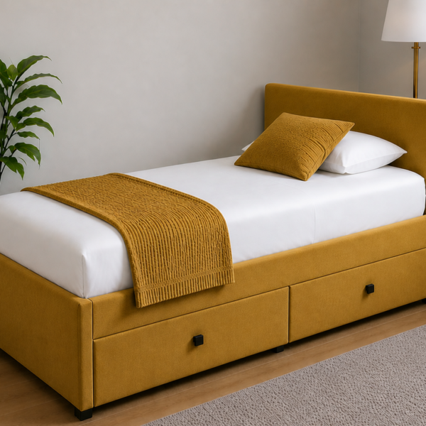 Divan Single Bed with Storage