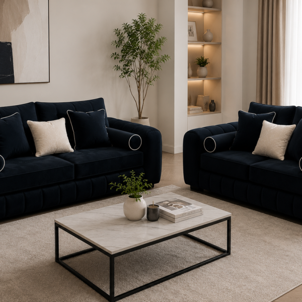 Lilly Sofa Set  – Timeless Living Room Furniture