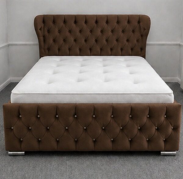 Oxford Wingback Luxury Comfort King Bed