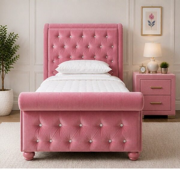 Sleigh Single Bed – High Quality Bed Frame