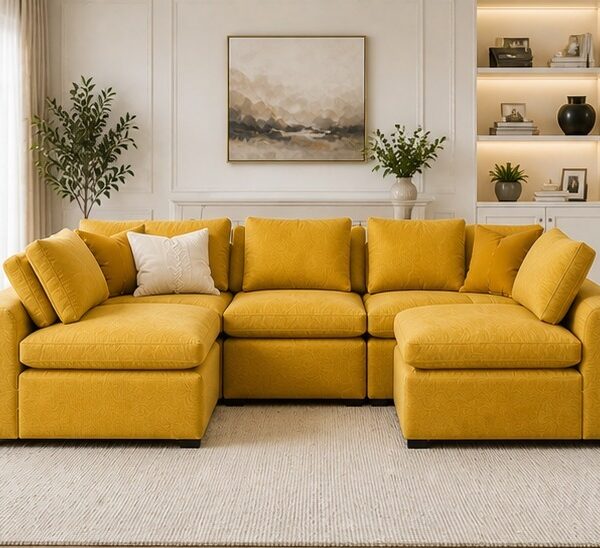 Modern Living Room Sofa - U Shape Sofa