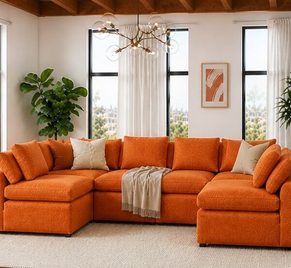 Large Corner Seating Sofa for Comfort - U Shape Sofa