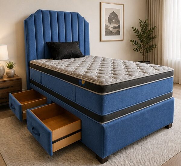 Super King Size Divan Bed with Mattress or Base Only Choice