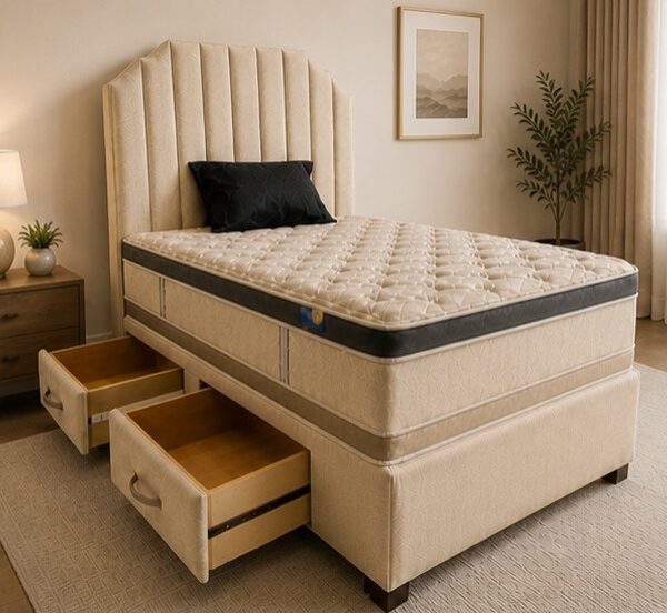 Super King Size Divan Bed with Mattress or Without Set