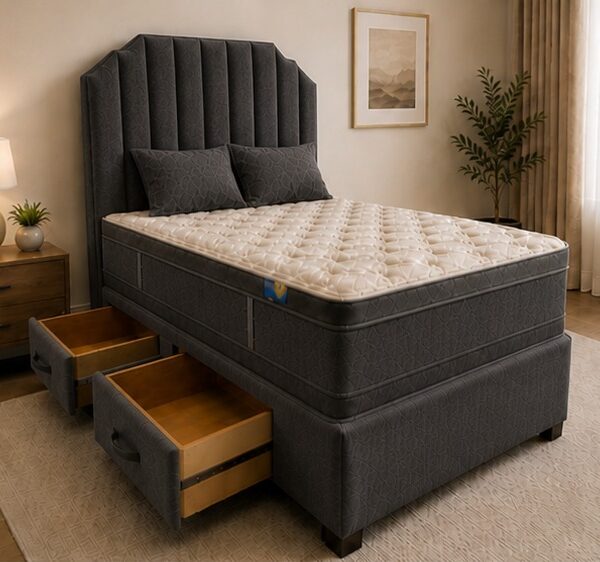 Super King Size Divan Bed Base Only or Full Set with Mattress