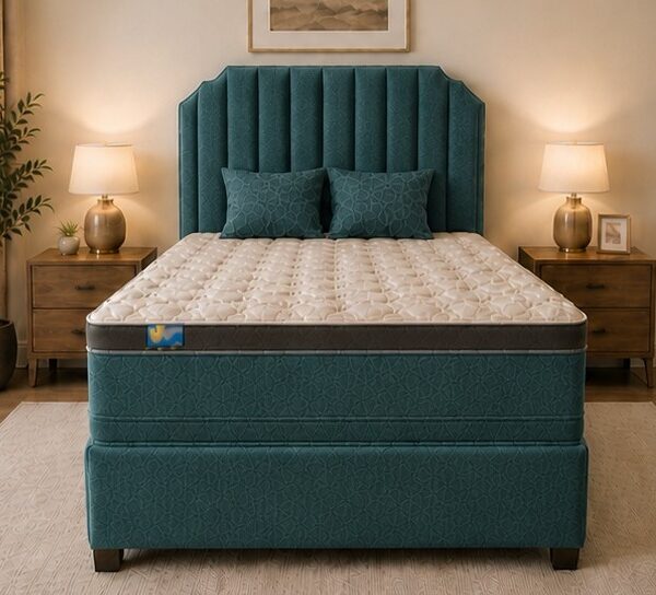 Space Saving King Size Divan Bed with Mattress Option