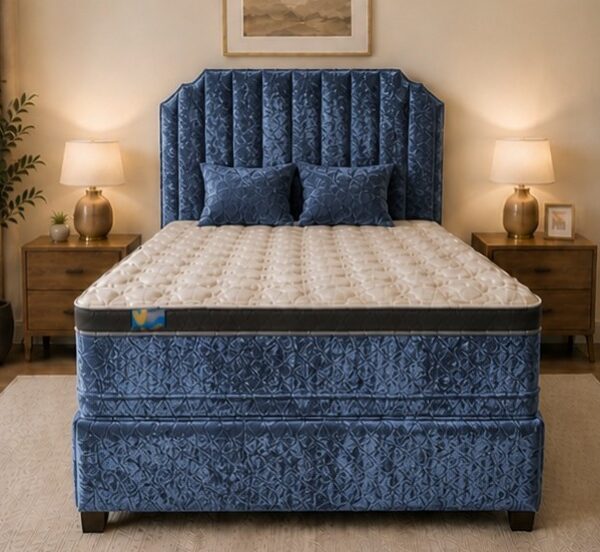Stylish King Size Divan Bed Base with or without Mattress