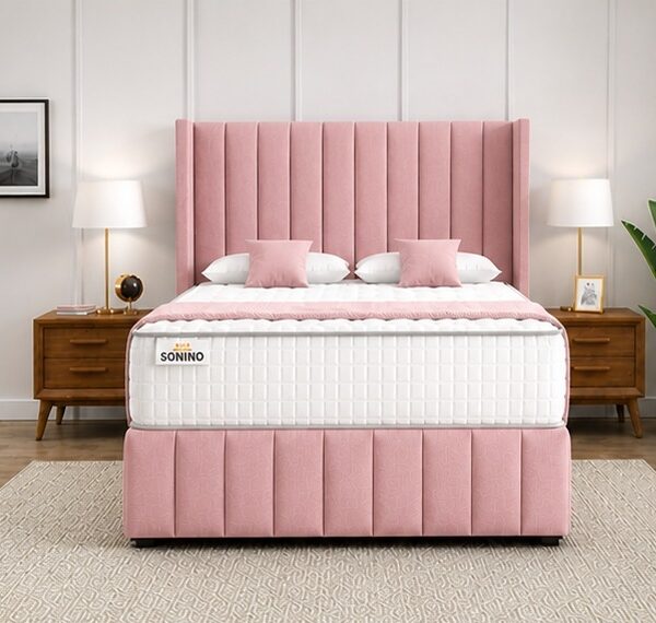 Super King Size Divan Bed with Classic Finish