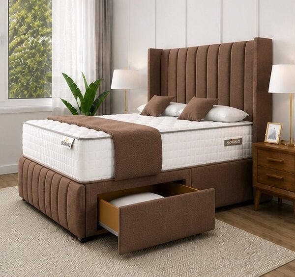 King Size Divan Bed with Premium Finish