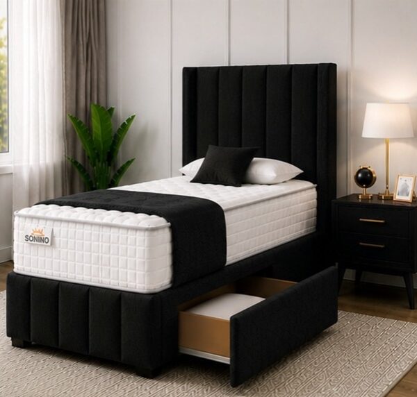 Single Divan Bed with Premium Finish - Divan Bed