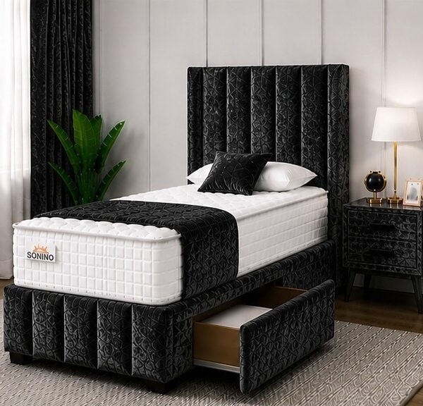 Single Divan Bed with Space Saving Storage - Divan Bed