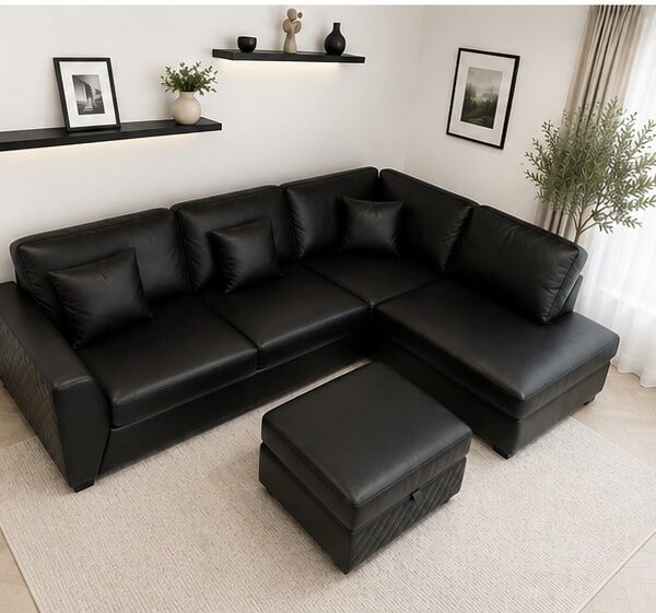 Dylan 4-Seater Premium Leather Sofa – Luxury Living Room Couch