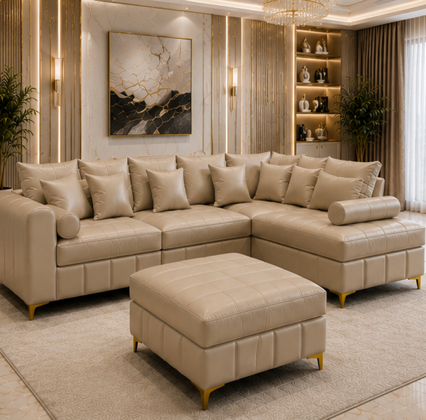 Lilly sofa Beige colour sofa - Lilly comfortable living room sofa