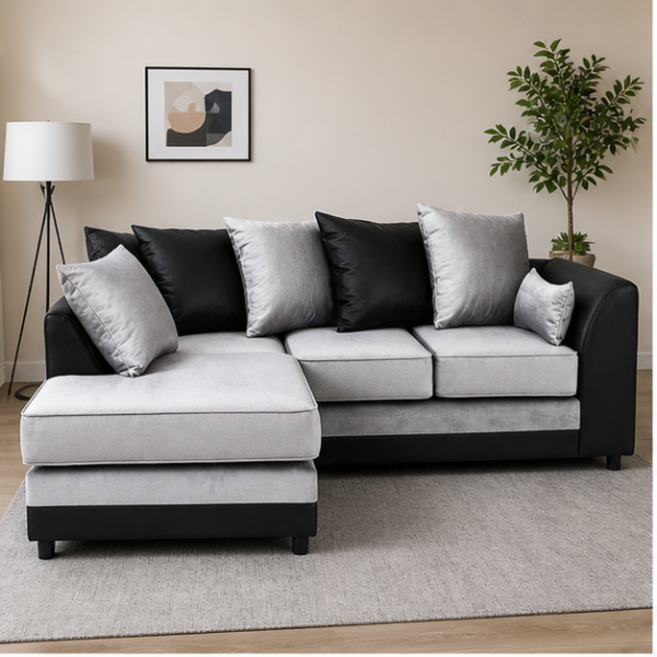 Premium Dylan 4 Seater Corner Sofa – Soft & Durable Build