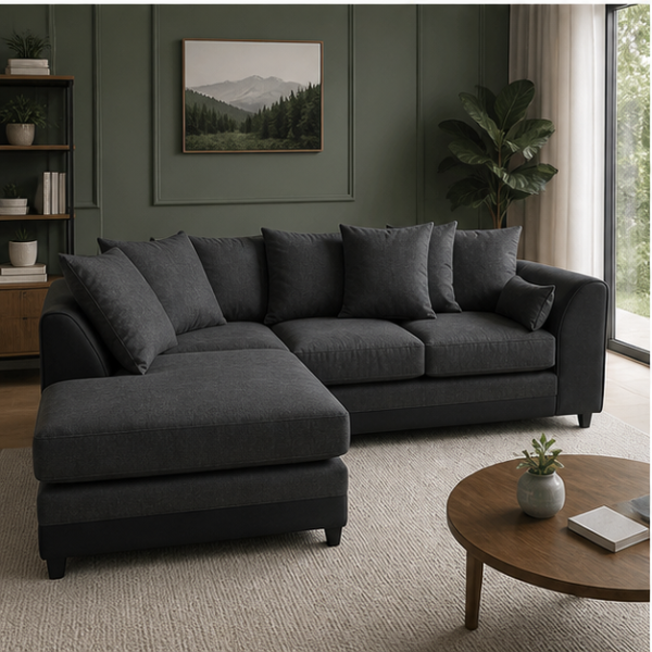Elegant Dylan 4 Seater Corner Sofa – Stylish Home Furniture
