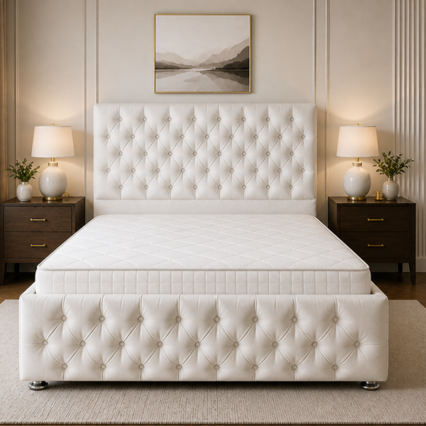 High Quality Double Divan Bed Frame – Modern Bedroom Furniture