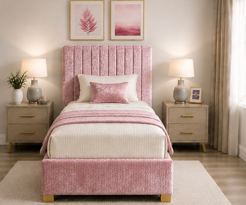 Single Bed with Storage - Durable Single Divan Bed with Drawers