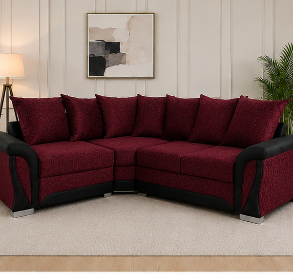 Shanon Corner Sofa – Elegant 4 Seater Suite - Shanon 4 Seater Sofa