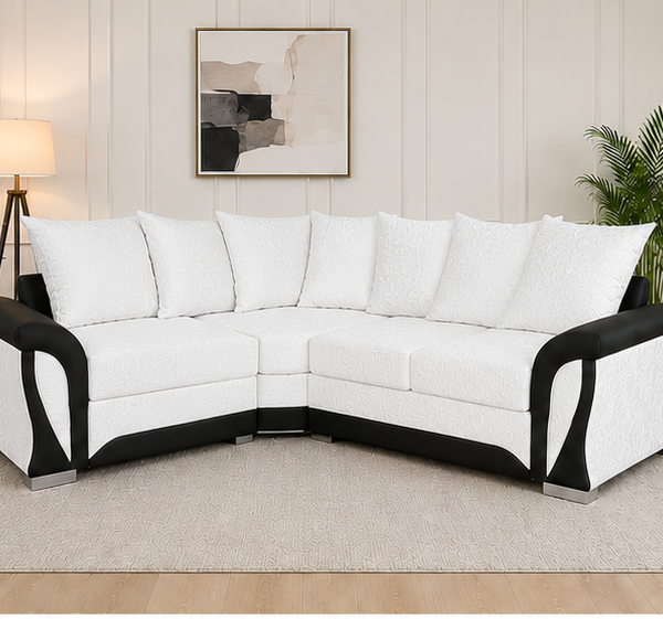 Shanon 4 Seater Corner Sofa - Elegant Upholstery Collection