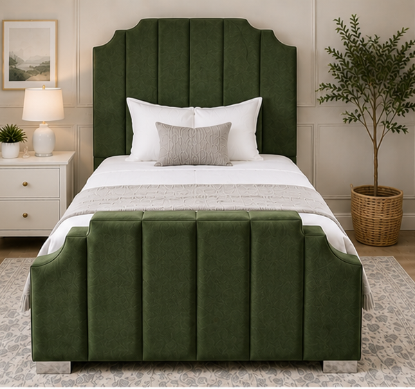 Arizona Solid Wood Single Bed Frame - Stylish & Durable Design