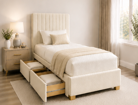 Comfortable Single Divan Bed for Home