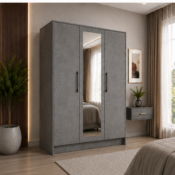 Deluxe Storage 3 Door Wardrobe