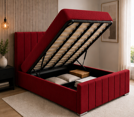 King Size Ottoman Bed – Modern Storage Solution