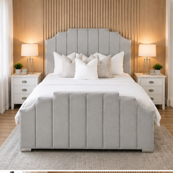 Arizona King Size Bed with Sturdy Construction