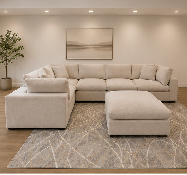 Dylan 5 Seater L Shape Corner Sofa