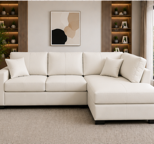 Prestige Leather 4 Seater Sofa