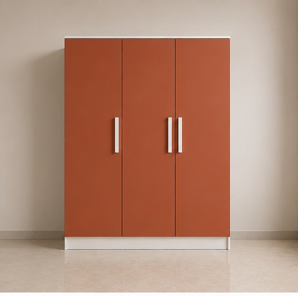 Modern 3 Door Wardrobe with Storage Space | Elegant and Functional Design