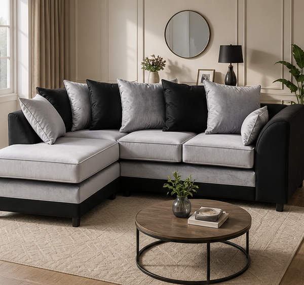 Luxury Dylan 4 Seater Corner Sofa – Stylish & Durable Design