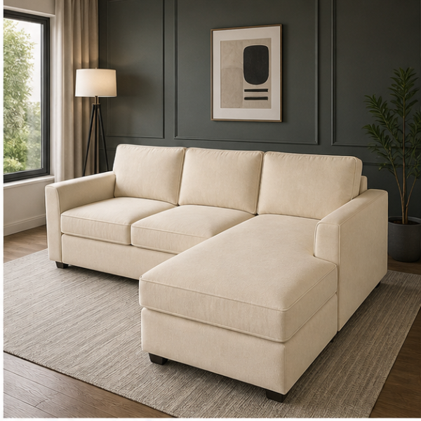 Professional Dylan 4 Seater Corner Sofa – Premium Comfort Design