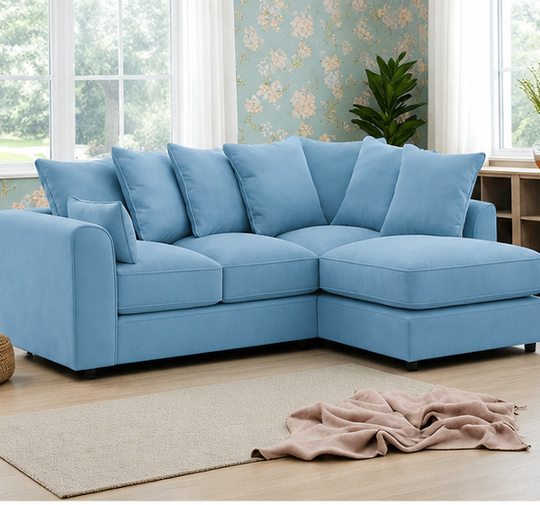 Premium Dylan 4 Seater Corner Sofa – Soft & Durable Build