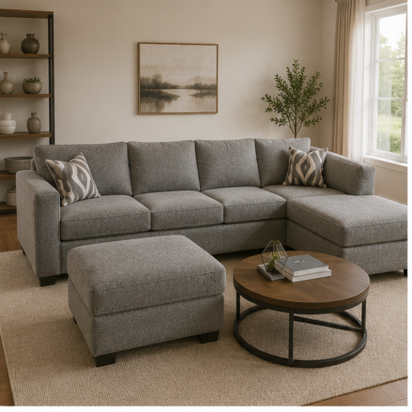 Dylan 5 Seater L Shape Sofa – Modern Living Room Collection